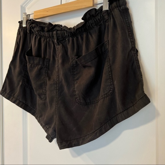 HARLOW Womens Stella Tencel Short Washed black colour size L - Picture 6 of 10